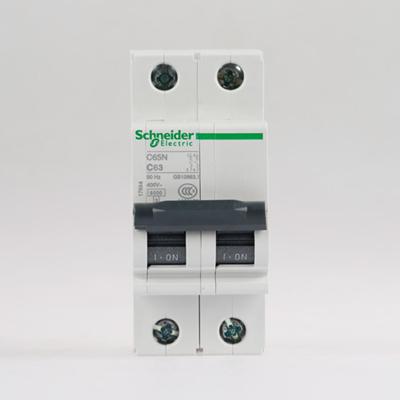 Schneider/施耐德電氣 iC65N 2P D63A 微型斷路器