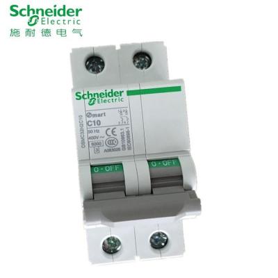 Schneider/施耐德電氣OSMART-K 6KA小型斷路器 2P 6A C型脫口曲線 400VAC 微型斷路器