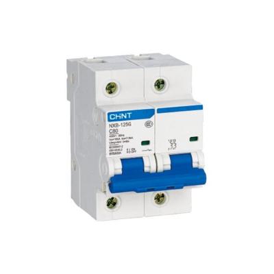 CHINT/正泰電器 NXB-125 2P C100 微型斷路器 6只/盒，54只/箱