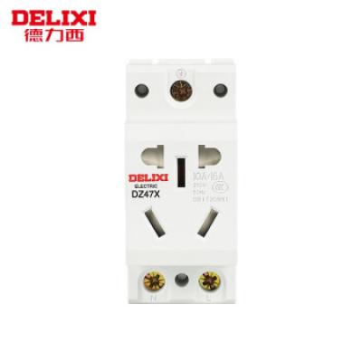 DELIXI/德力西電氣  HDXE 插座 三插 10A TM  模數(shù)化插座